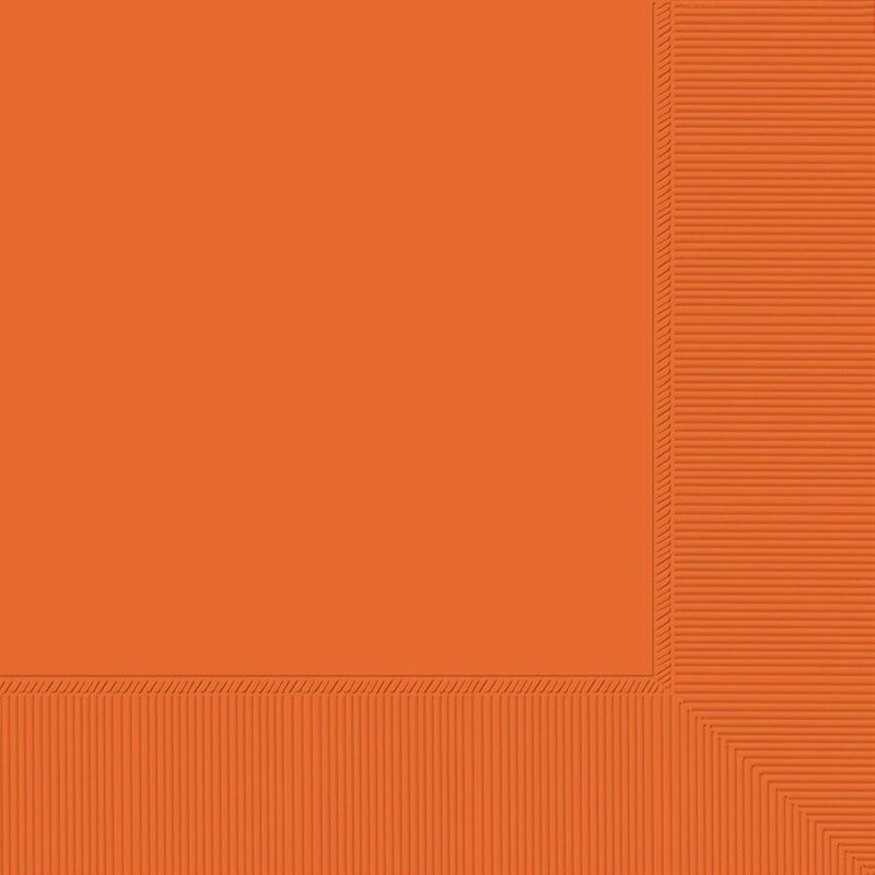 Napkins - Bev - Orange - 40PCS - 2 PLY