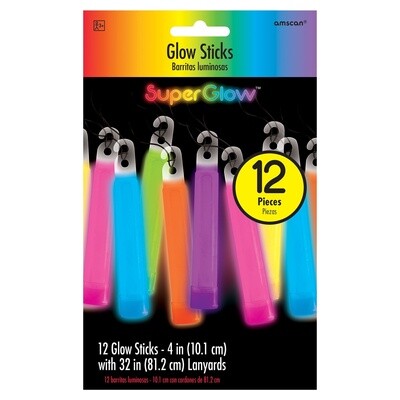 GLOW STICK VALUE PK 4&quot; - MU