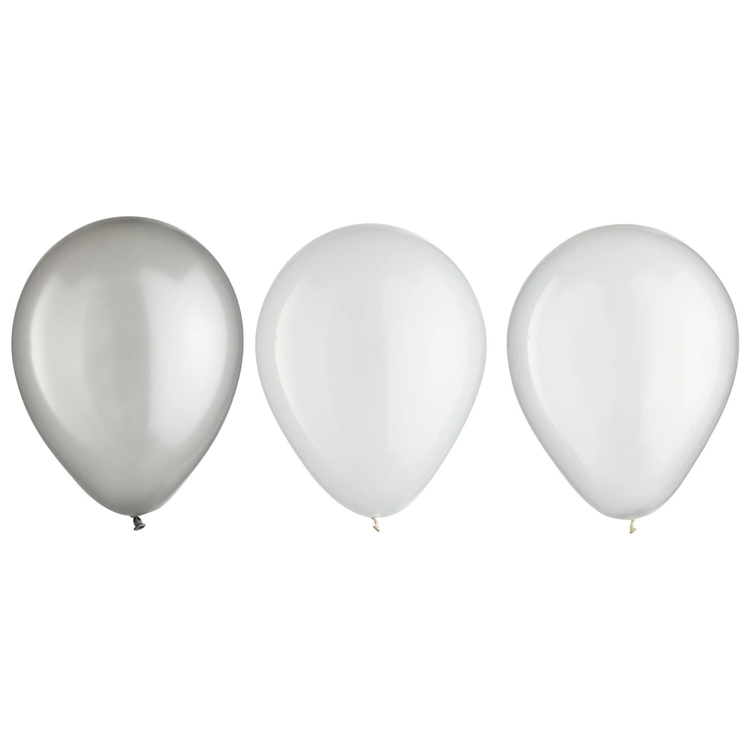 Latex Balloons - Platinum Asst. - 5" - 25PCS