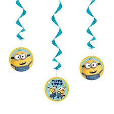 Hanging Decorations - Minions - 3CT