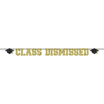 Graduation - Bnaner - Class Dismissed - 1pc