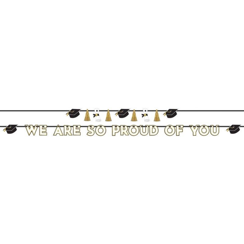 Graduation - Banner - We Are Proud Of You - 12FT