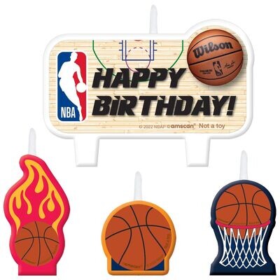 Candles - NBA Wilson Birthday Candle Set