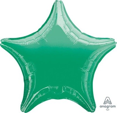 Foil Balloon - Star Emerald Green - 18" - 1 pc Foil Balloon - Star Emerald Green - 18" - 1 pc