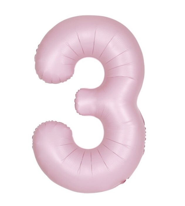 Foil Balloon #3 – 34” Baby Pink