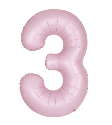 Foil Balloon #3 – 34” Baby Pink