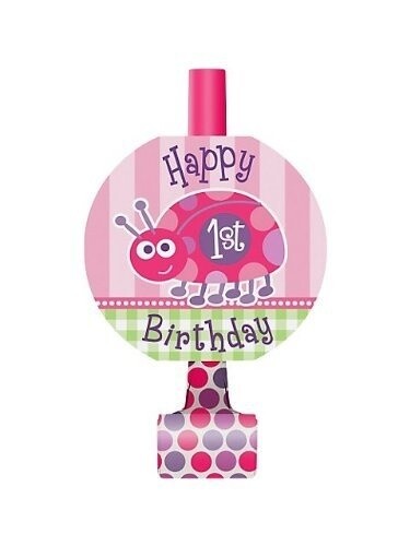 Blowouts-1st Bday Ladybug