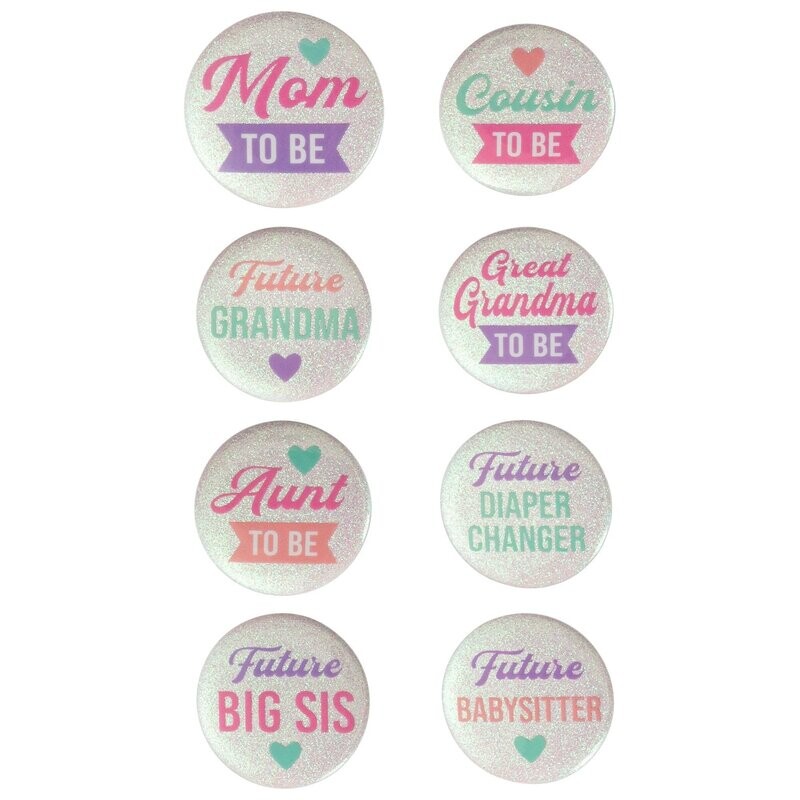 Baby Shower Buttons