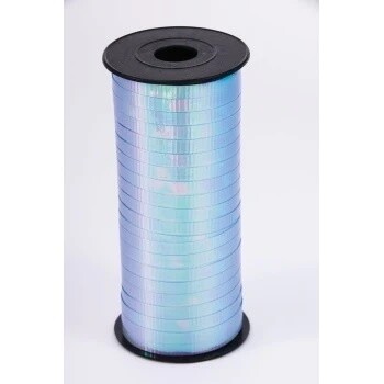 Curling Ribbon-Metallic-Iridescent - Blue 3/16" x 100 yrds