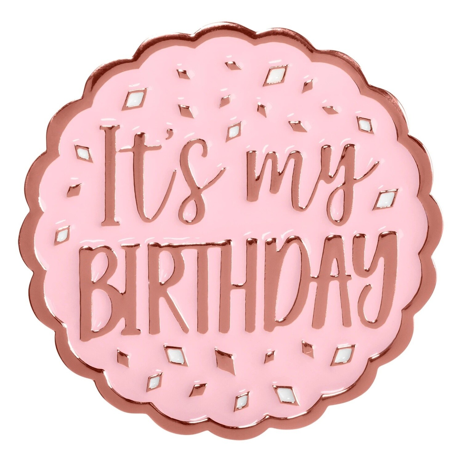 Enamel Pin - Blush Birthday - 1 PC