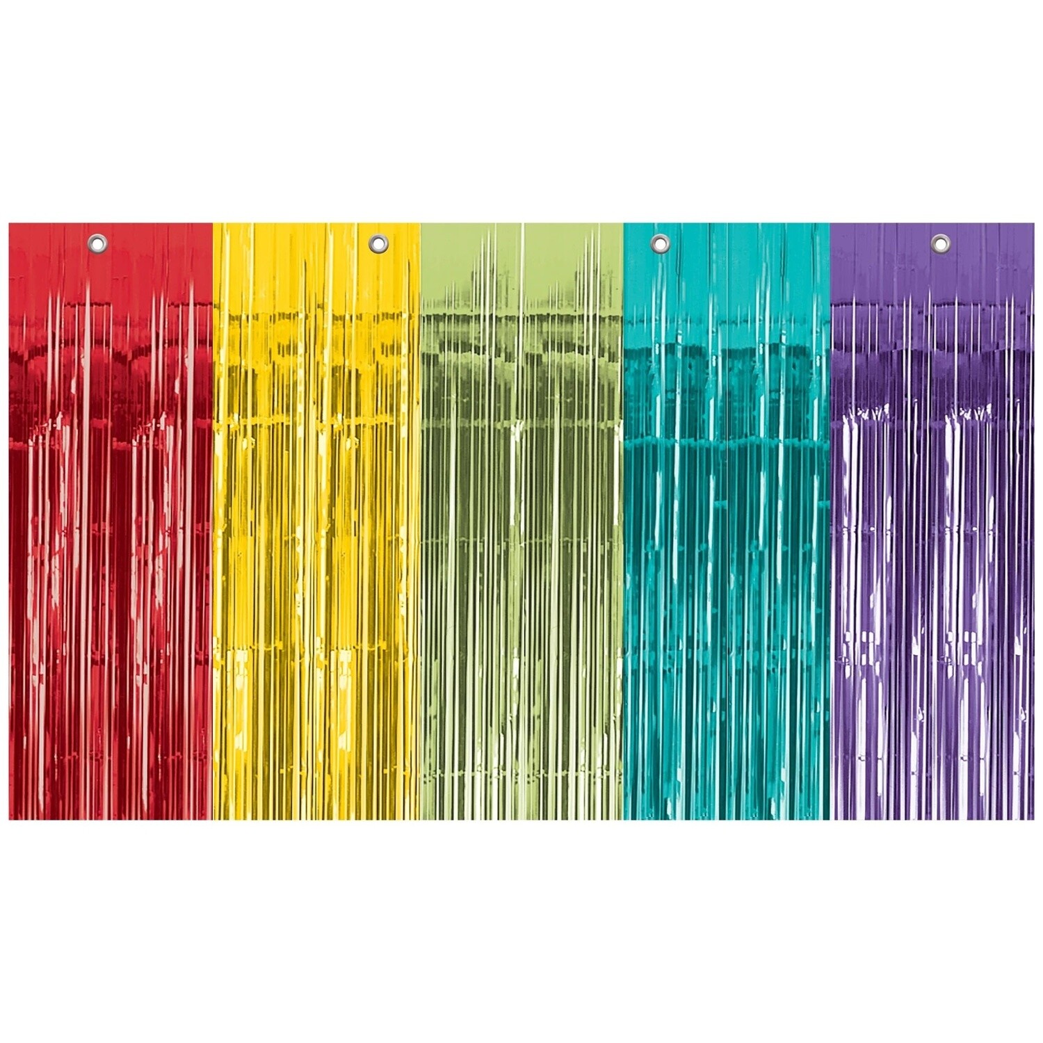 Rainbow Foil Curtain