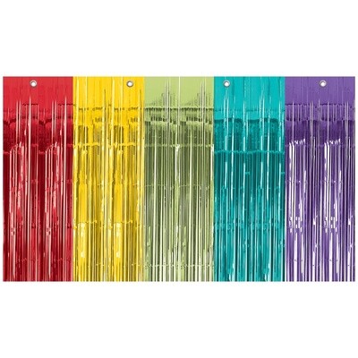 Rainbow Foil Curtain