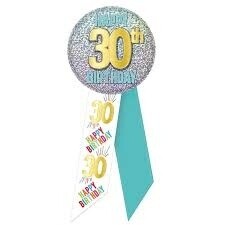 Button - Happy 30th Birthday