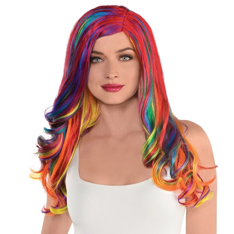 Glam Wig Rainbow