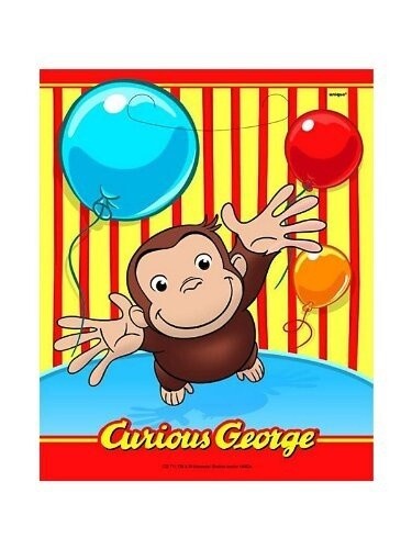 Loot Bags-Curious George-8pk
