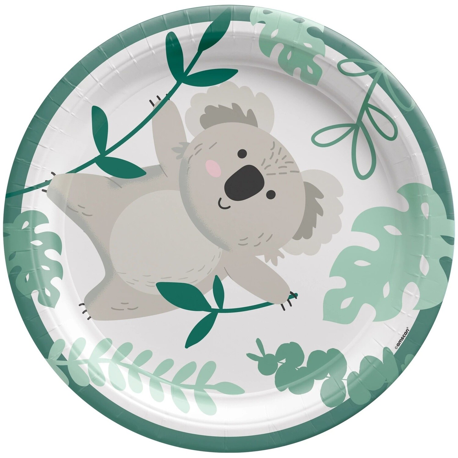 Koala 7&quot; Round Plates