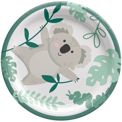 Koala 7&quot; Round Plates