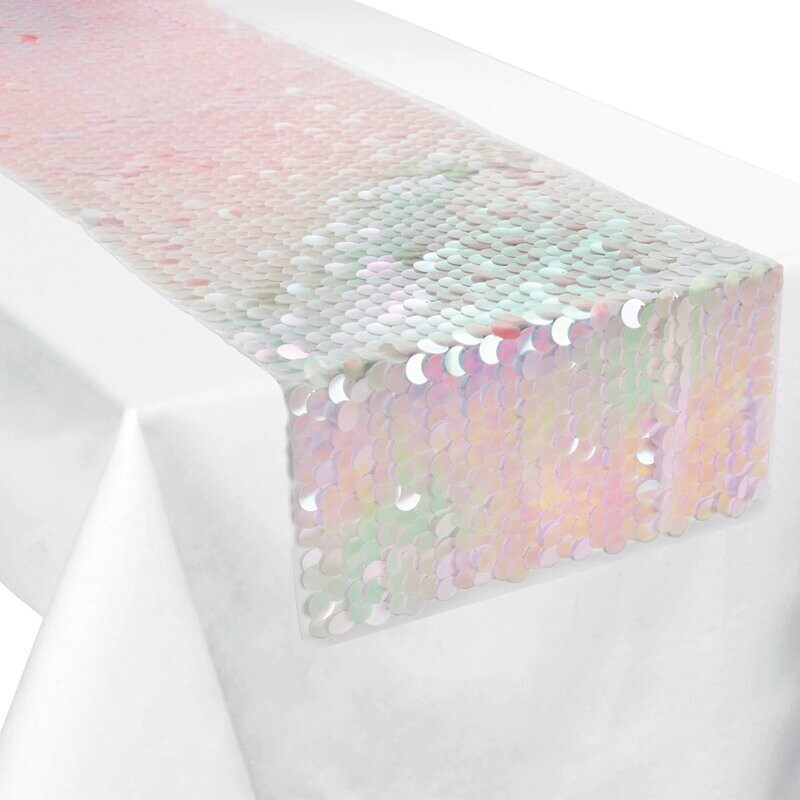 Luminous Sequin Table Runner