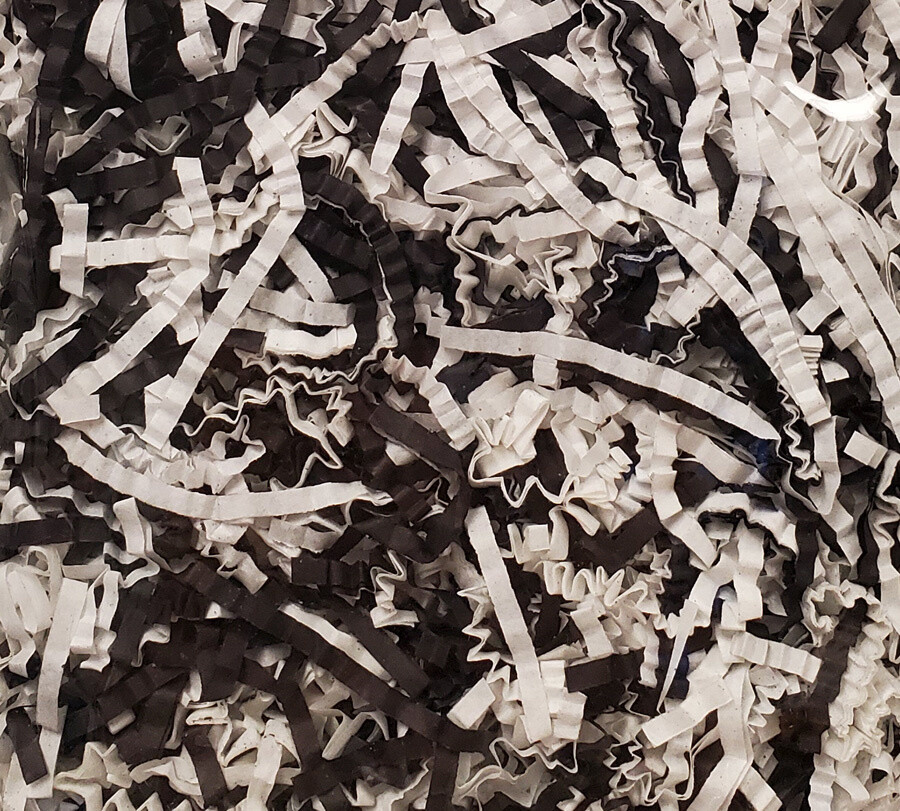 Shred Paper - Black &amp; White - 2 oz.