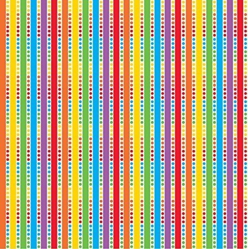 Gift Wrap-Rainbow Birthday-30&#39;&#39; x 5&#39;
