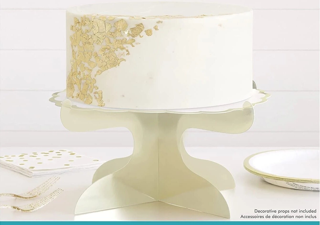 Cake Stand - Gold