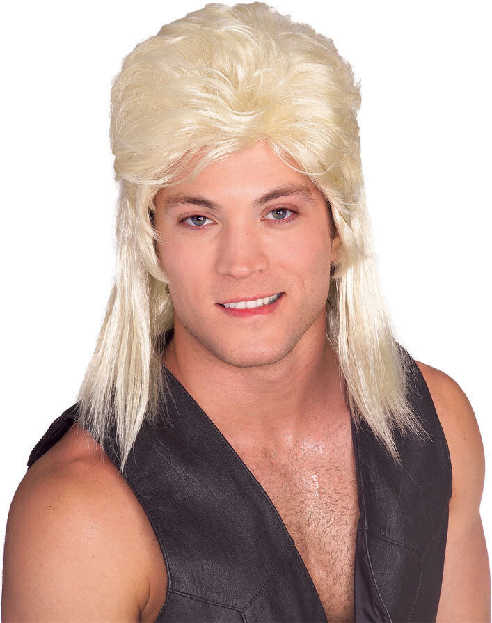 Wig - Blonde Mullet - One Size - 1pc