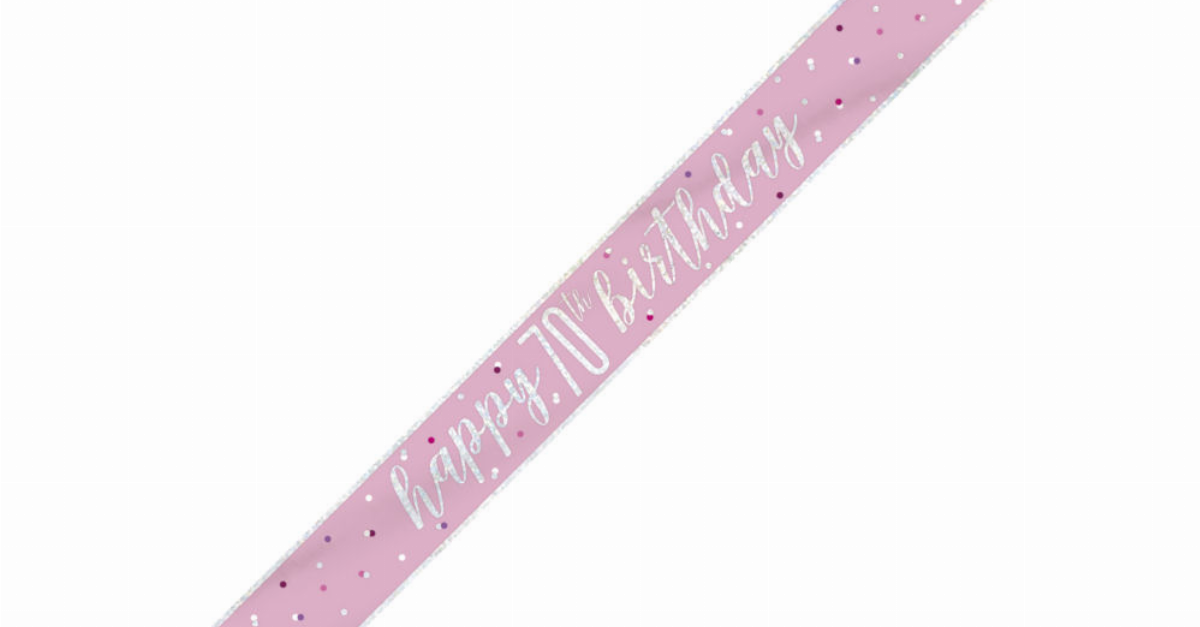 Banner-Happy 70th Birthday