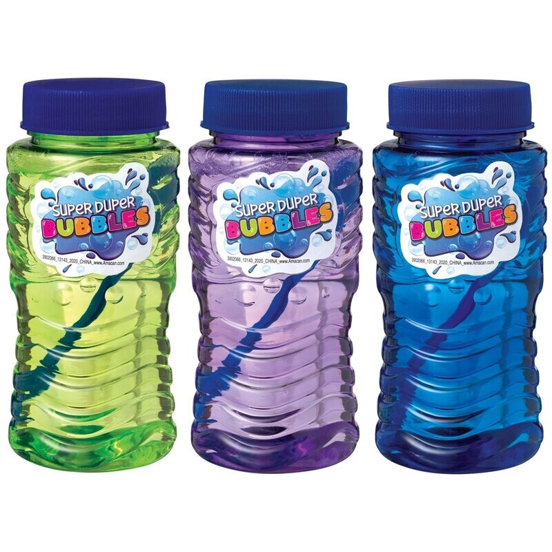 Super Duper Bubbles, 4 oz. - 6PCS