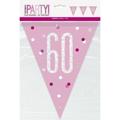 Pennant Banner-60th Birthday