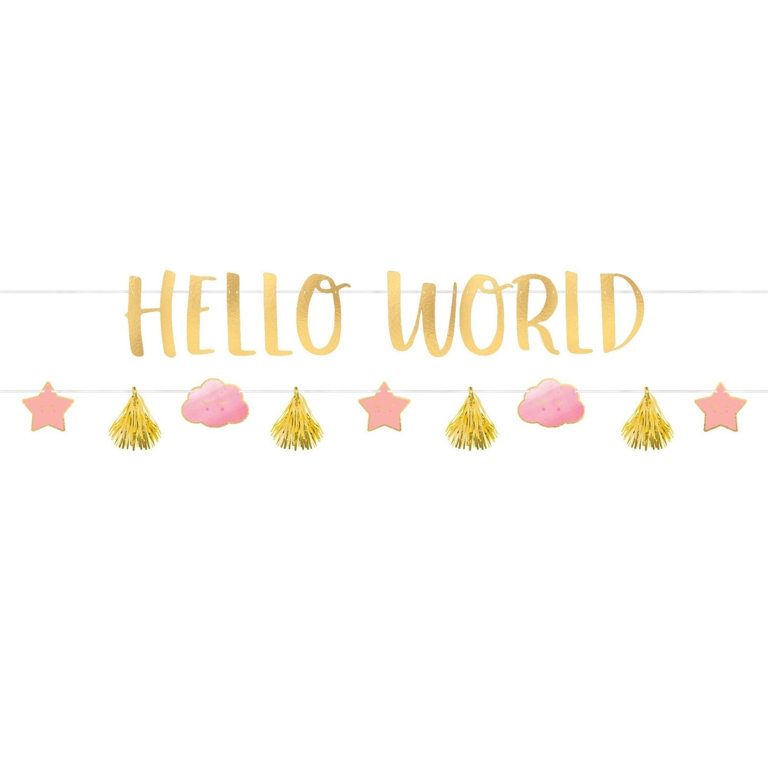 Oh Baby Girl Letter Banner Kit