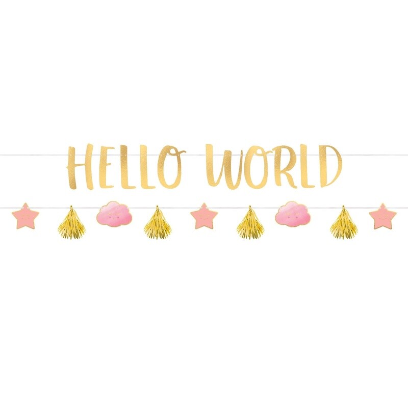 Oh Baby Girl Letter Banner Kit