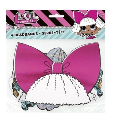Headbands - Lol Surprise! 4 PCS