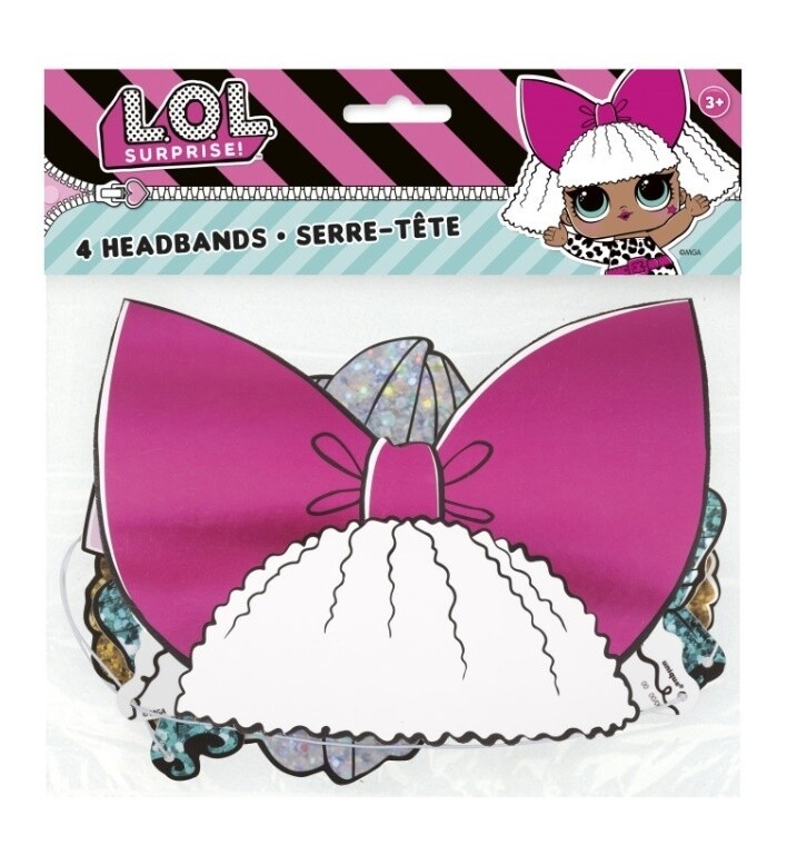 Headbands - Lol Surprise! 4 PCS