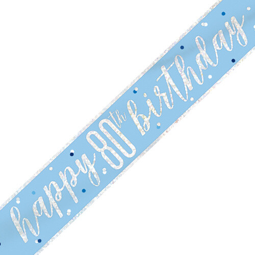 Banner- 80th Birthday