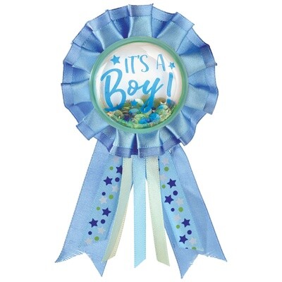 It&#39;s A Boy Shaker Award Ribbon