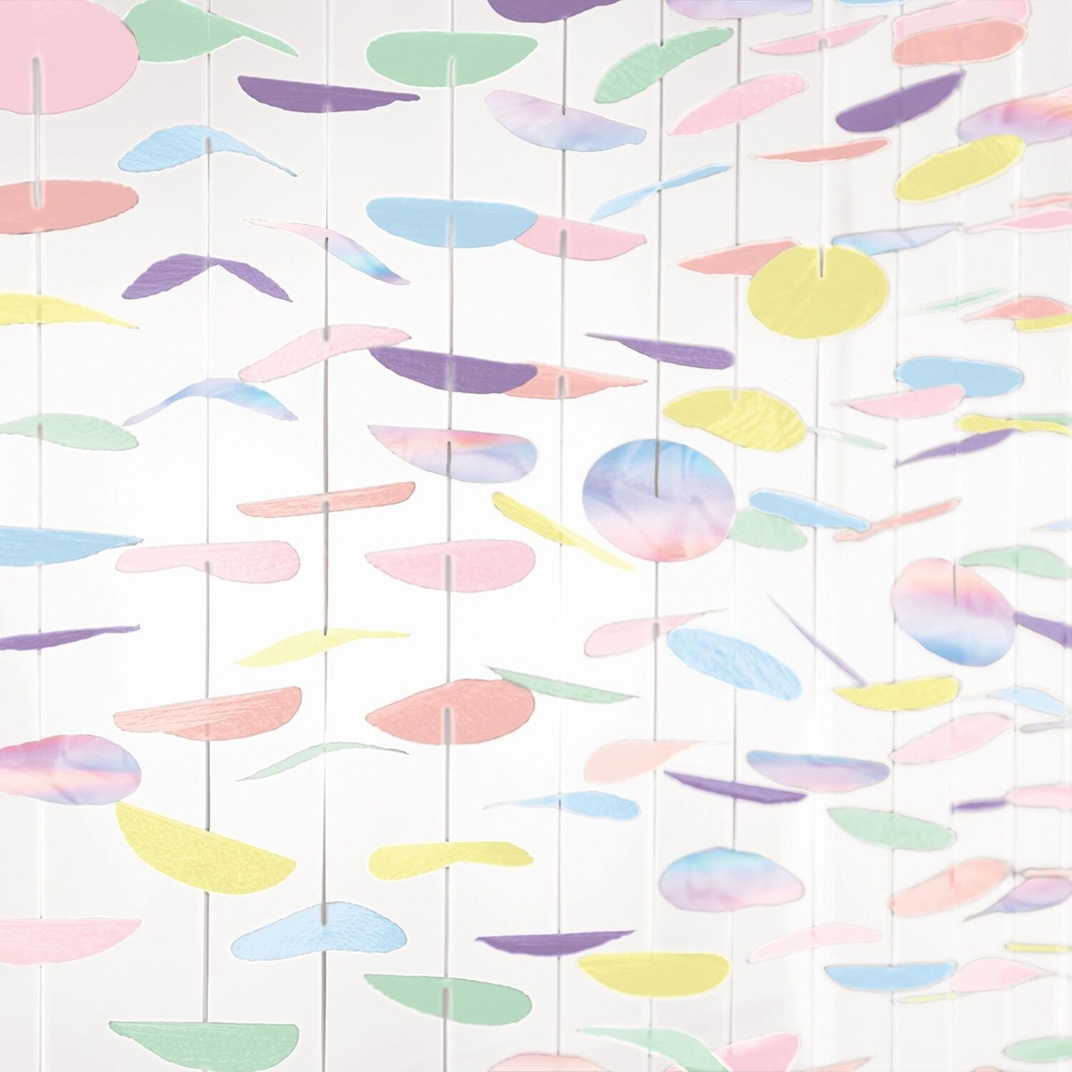 Pastel Large Tissue Circle Backdrop