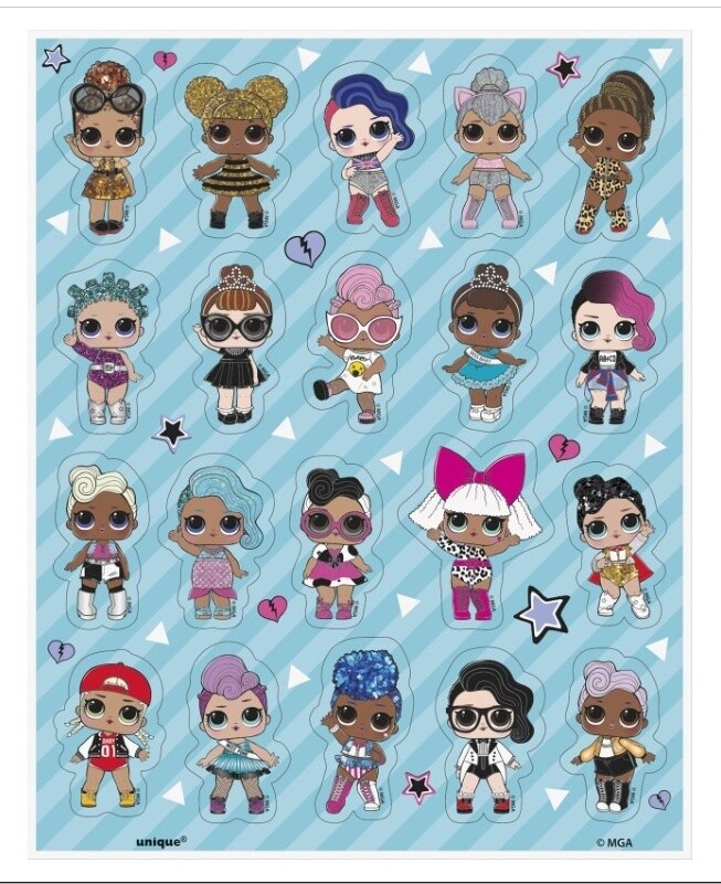 Stickers - LOL Surprise - 80PCS