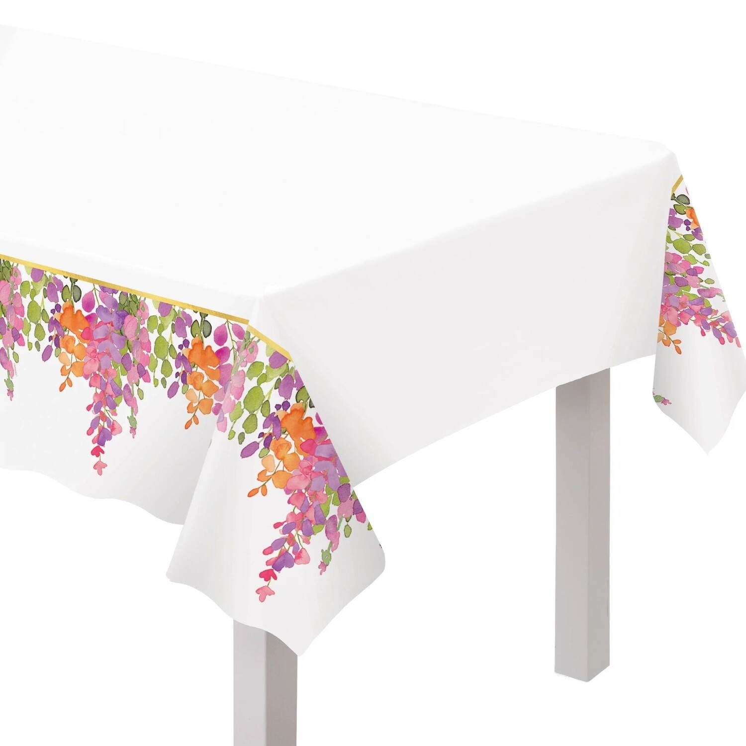 Romantic Floral Table Cover