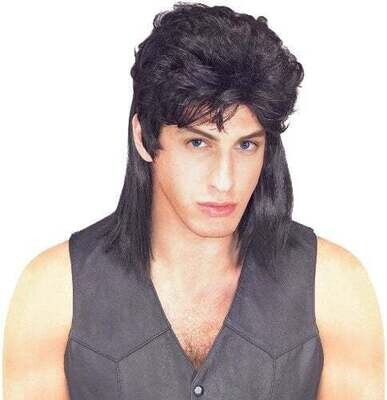 Wig-Black Mullet-One Size