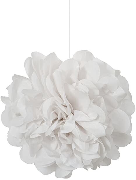 Puff Balls - White - 3PCS