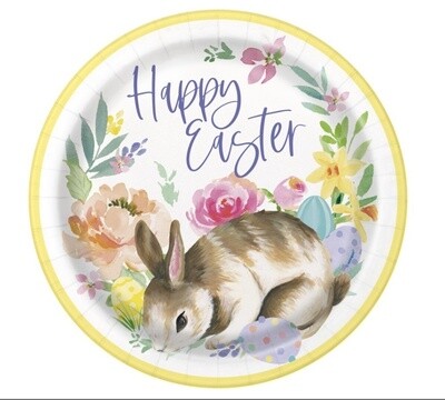 Plates - LN - Classic Easter - 8 PCS  - 9&quot;