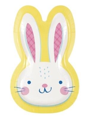 Plates - Easter Bunny Shaped - BEV