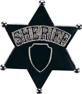 Costume Accessory-Jumbo Sheriff Star-1pkg