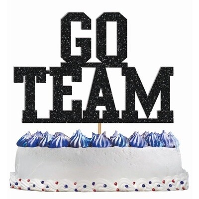 Cake Topper - Go Team