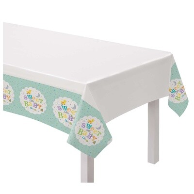 Sweet Little Baby Plastic Table Cover