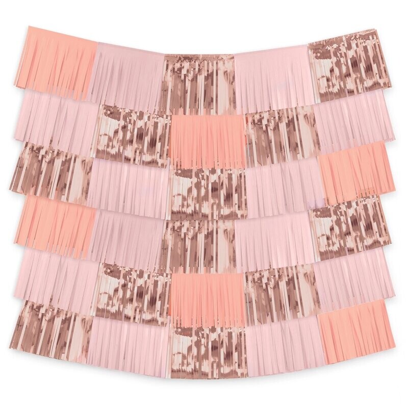 Decorating Backdrop - Rose Gold/Blush