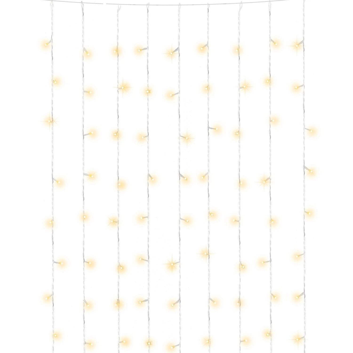 Cascading Curtain LED String Lights