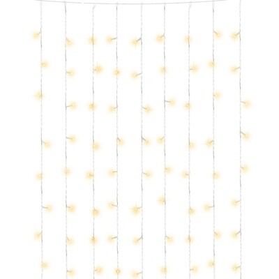 Cascading Curtain LED String Lights