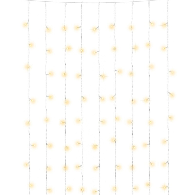 Cascading Curtain LED String Lights