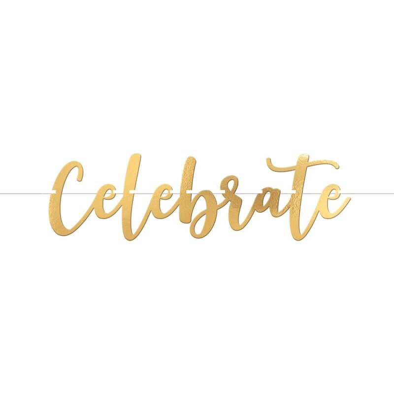 &quot;celebrate&quot; Banner